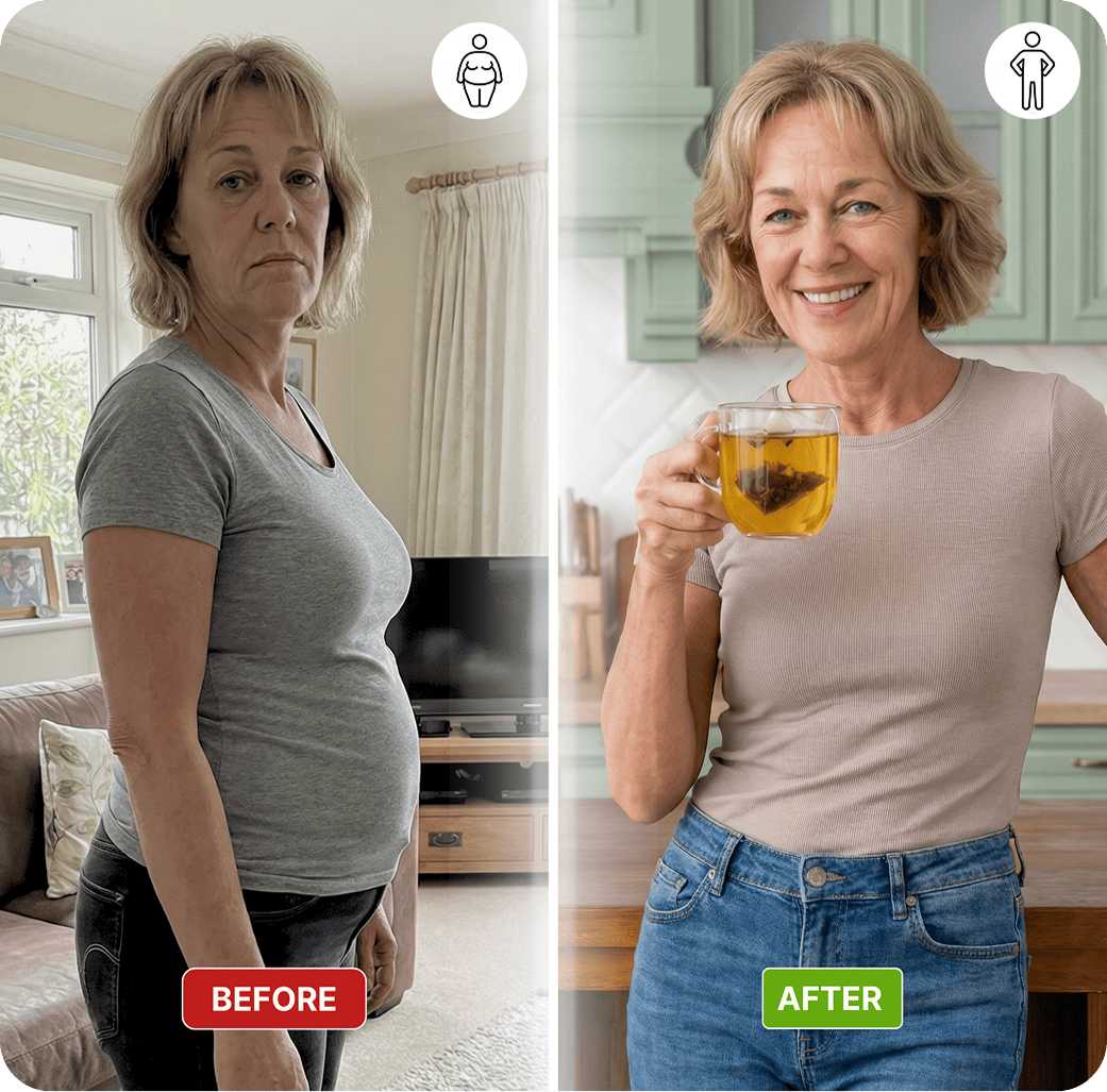 Akemi Detox Tea Before After