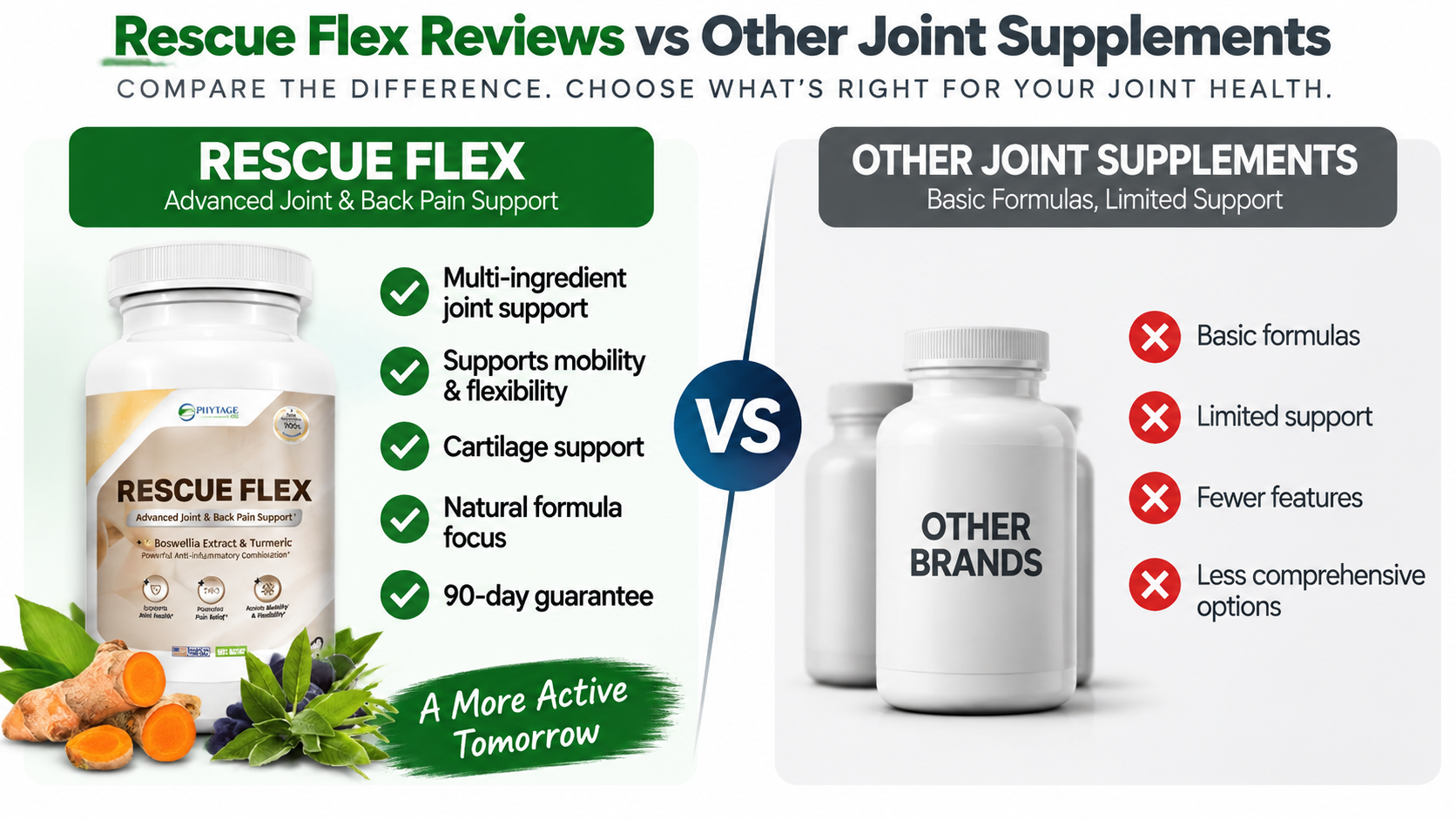 Rescue Flex Vs Others