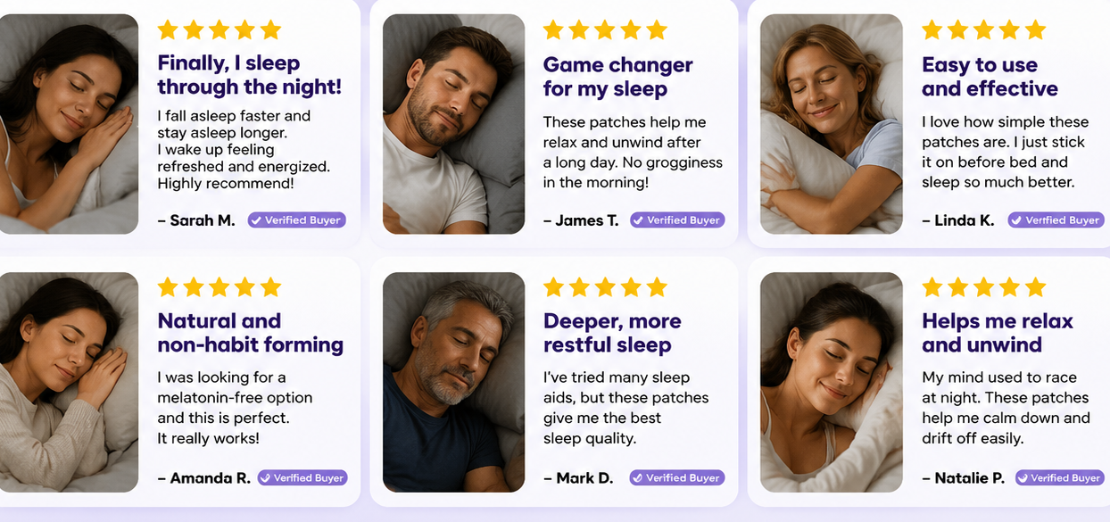 Lunavelle Sleep Patches Customers