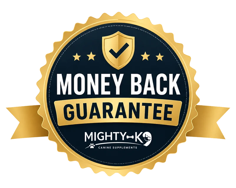 Mighty-K9 Money Back Guarantee