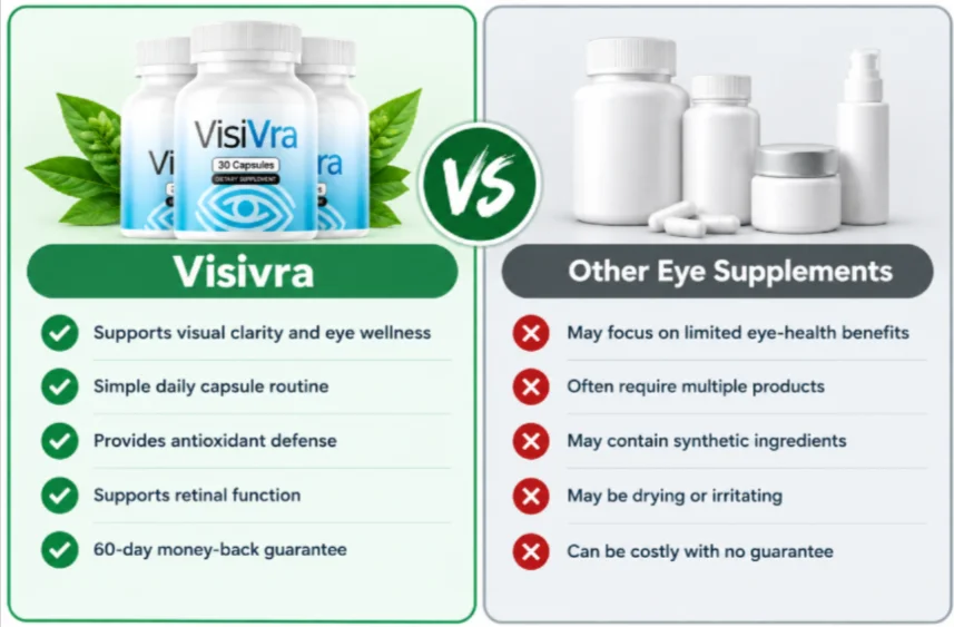 Visivra Vs Other Eye Supplements